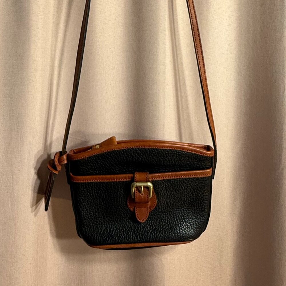 90's Two Toned Leather Liz Claiborne Purse
